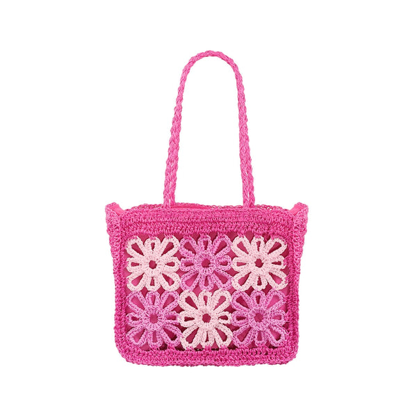 Beach bag Flower Fuchsia