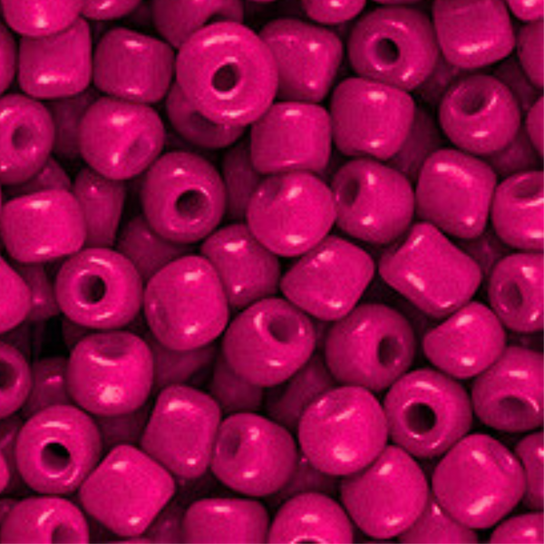 4mm Rocailles Magenta Pink - 15 gram