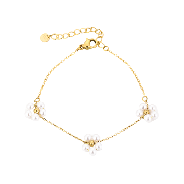 Armband Pearl Flowers