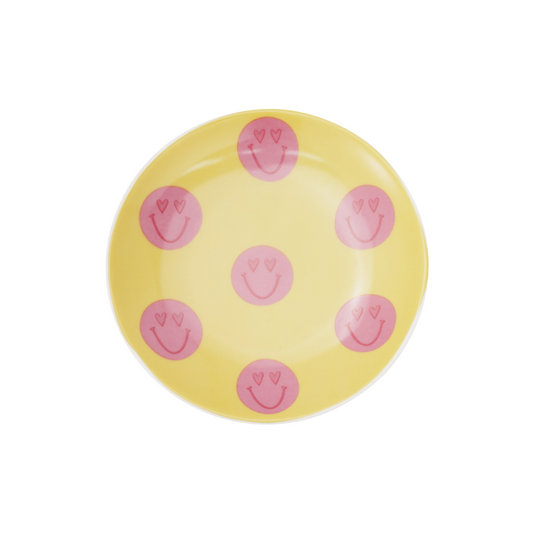 Schaaltje Rond Smileys Geel