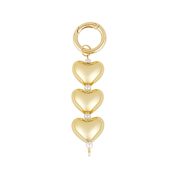 Sleutelhanger Golden Hearts