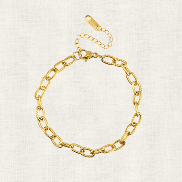 Armband Basis Twisted Paperclip
