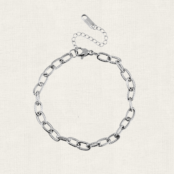 Armband Basis Twisted Paperclip