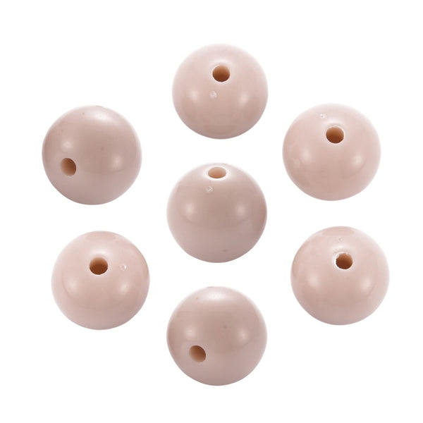 15mm Acryl Kralen Beige - 1 stuk