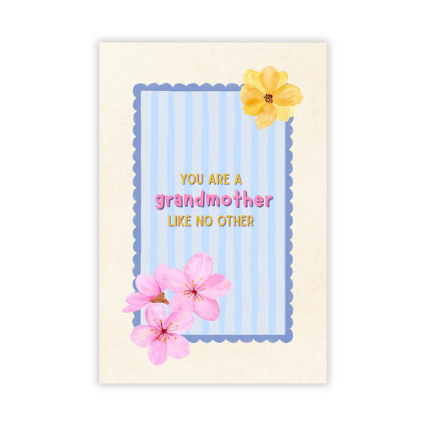 Kaartje You Are A Grandmother Like No Other
