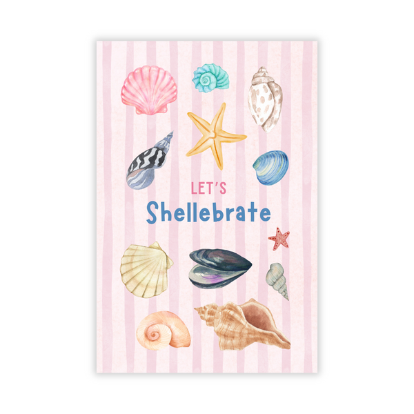 Kaartje Let's Shellebrate