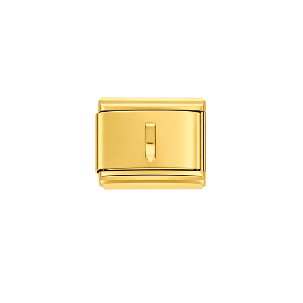 Italian Charm Met Oogje Goud - 1 Stuk