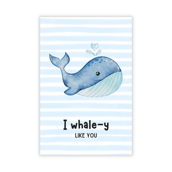 Kaartje I Whale-y Like You