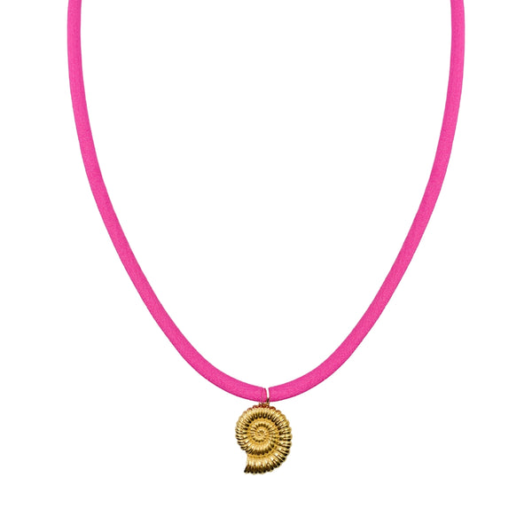 Ketting Ibiza Fosill Pink