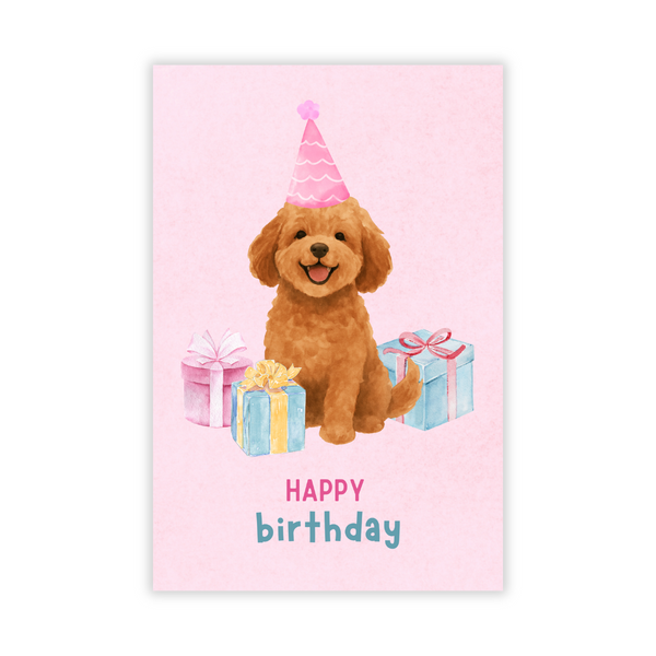 Kaartje Happy Birthday