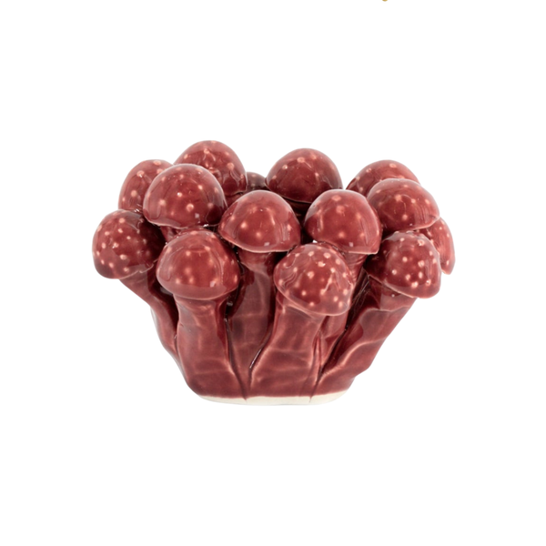 Kaarsen Kandelaar Paddenstoelen Rood