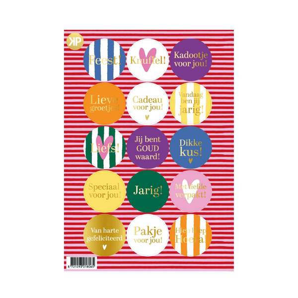 Stickervel Voor Elke Moment  - 15 stickers