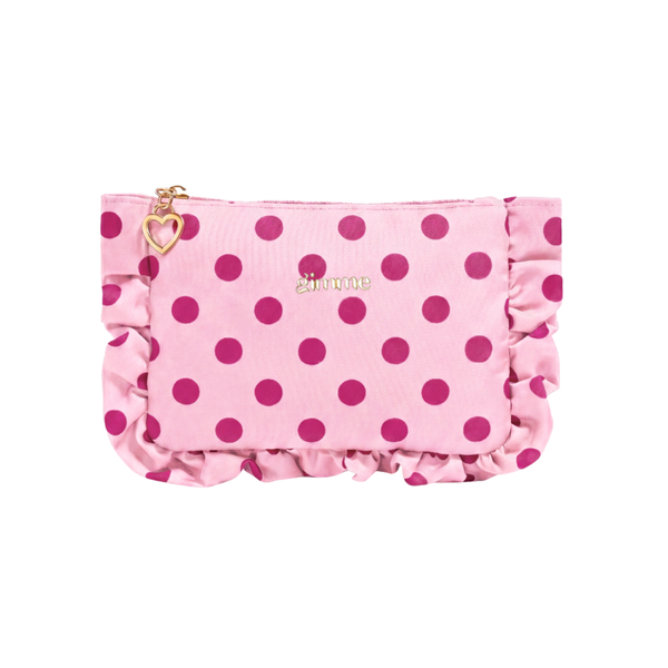 Make Up Tasje Polka Dots - Roze