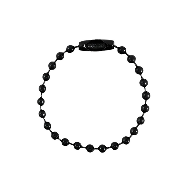 Ball Chain Met Slotje 10cm Zwart - 1 Stuk