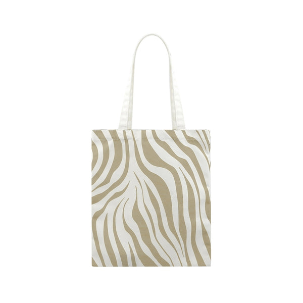 Tote Bag Zebra Beige