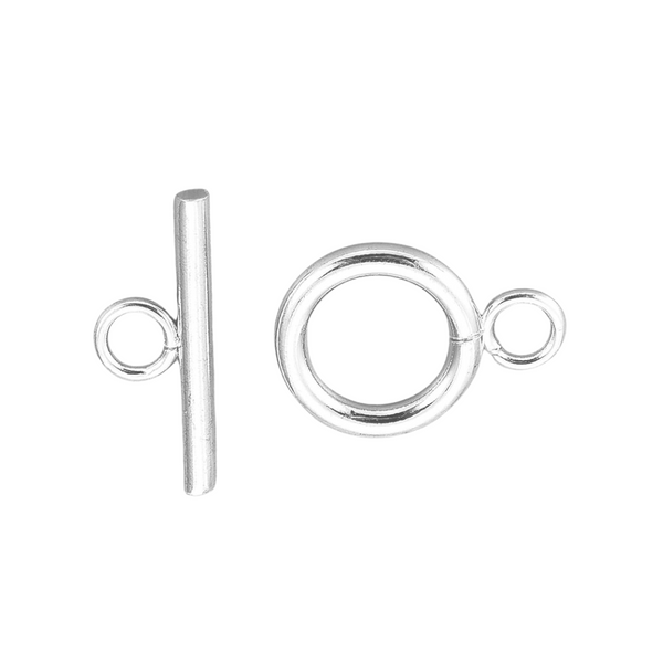 Toggle lock 12mm (stainless steel) Silver