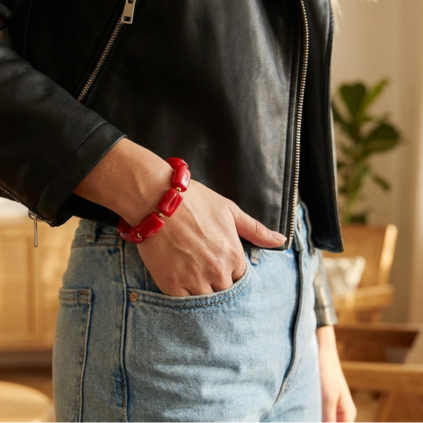 Armband Ruby Red