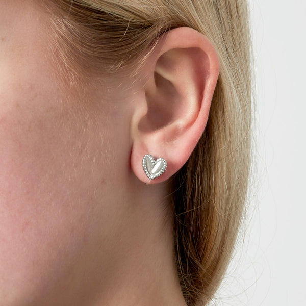 Oorbellen Clip-on Heart