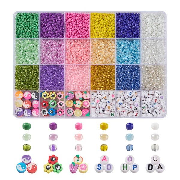 Bead Discount Set Polymer & Acrylic Beads - 5000 Pieces