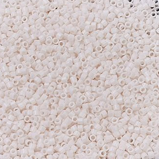 Miyuki Delica 11/0 Opaque White Glazed - 3 gram