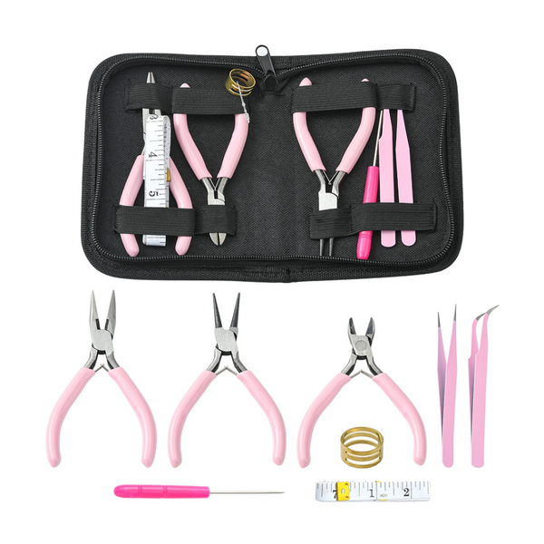 Gereedschap Voordeel Set Tang Roze (etui)