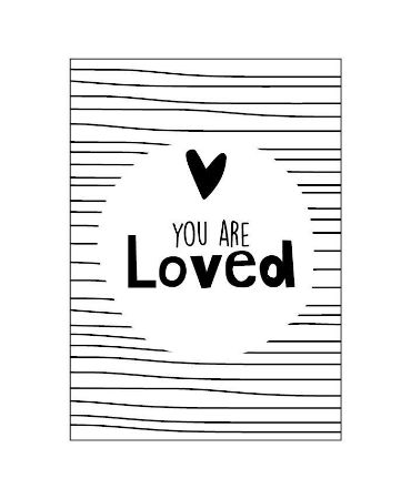 Card "You Are Loved"