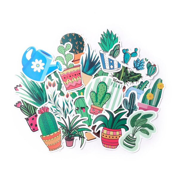 Sticker Pack Plants - 50 stuks