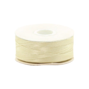 Beadalon Nymo wire 0.3mm Cream White - 59 meter