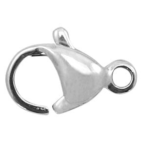 Clasp (stainless steel) 10mm Silver