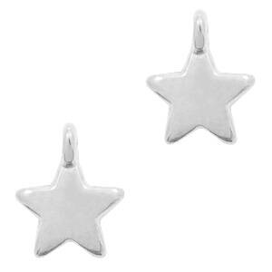DQ Charm Star (large) Antique Silver