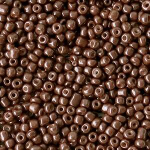 2mm Rocailles Chocolate Brown