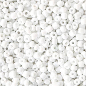 2mm Rocailles Bright White Pearl
