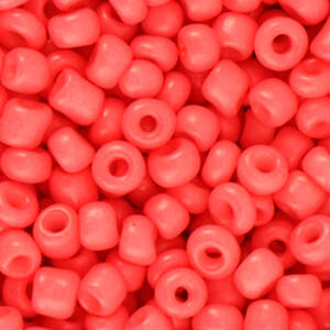 4mm Rocailles Coral Red