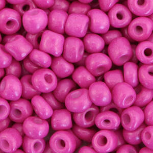 4mm Rocailles Cerise Pink