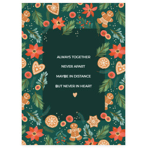 Kaartje "Always Together"