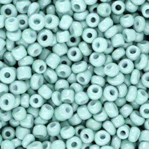 3mm Seed Beads Pale Blue