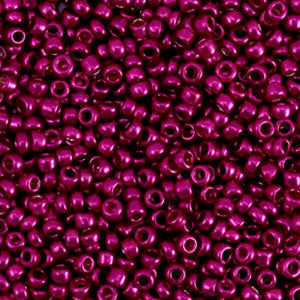 2mm Rocailles Metallic Shine Azalea Pink