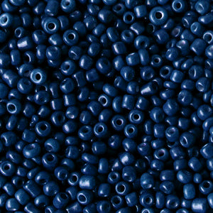 2mm Seed Beads Navy Blue