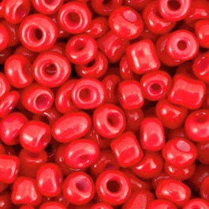 4mm Rocailles Tangerine Tango Red