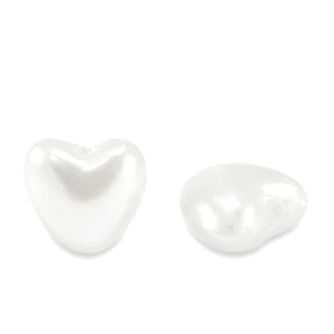 Imitatie Zoetwaterparels 6mm Ø1 Hart - 20 stuks