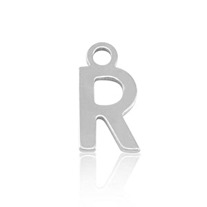 Bedel Initiaal R (Stainless Steel) Zilver