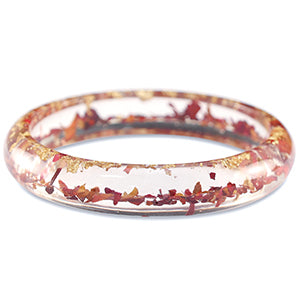 Armband Resin Dried Flowers wide