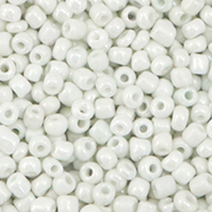 3mm Rocailles Bright White Pearl