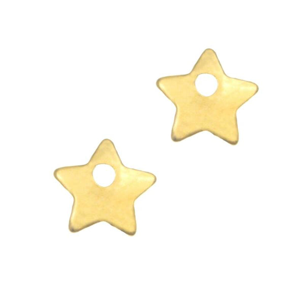 Charm Star (small) Gold Stainless Steel