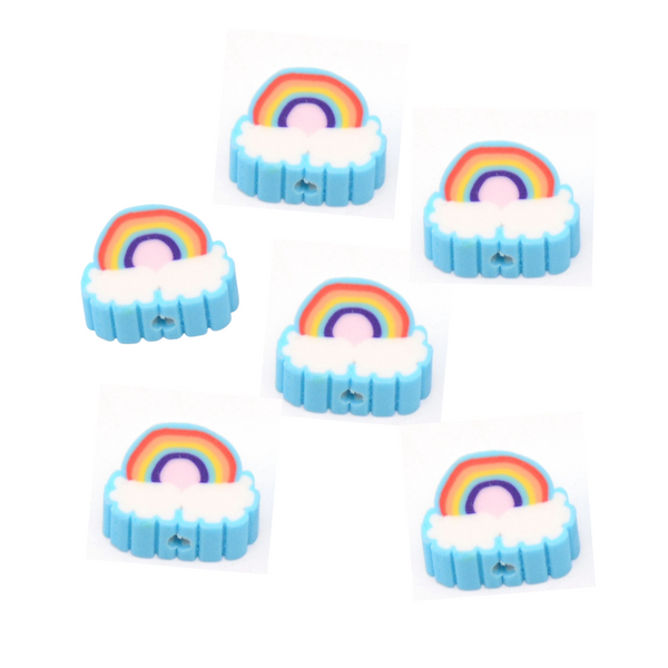 Polymer Beads Rainbow 5 pcs