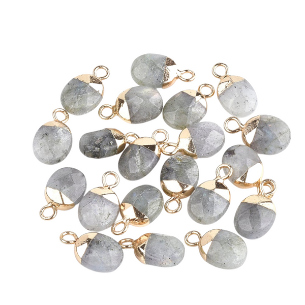Charm Natural Stone Oval Grey