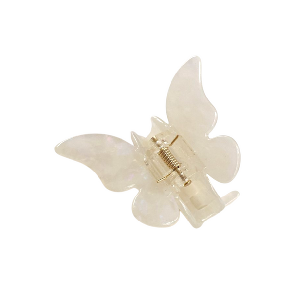 Hair clip Butterfly - Pearl
