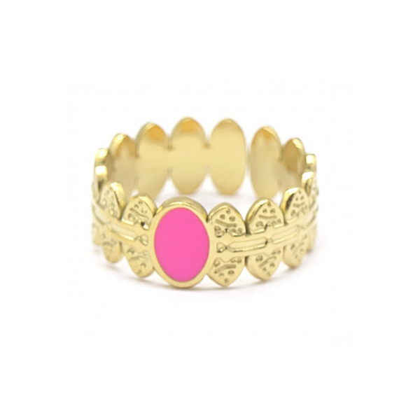 Ring Colorful Oval