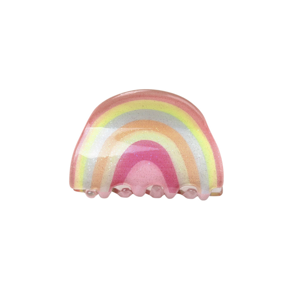 Hair clip Rose - Rainbow