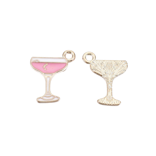 BQ Charm Cocktail Pink Gold